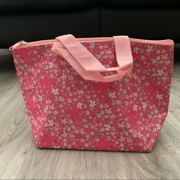 Handbags - Japanese floral patterned insulated bag